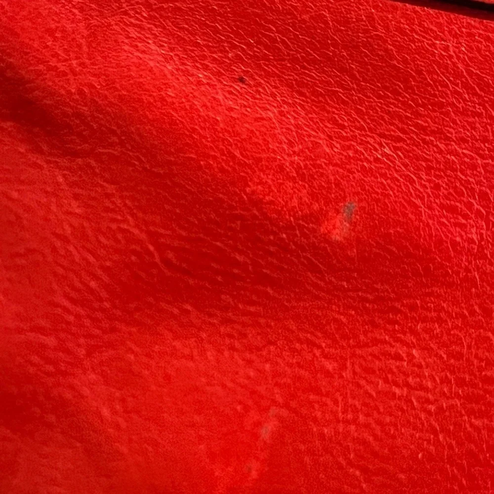Coach Hobo Red All Leather Bag